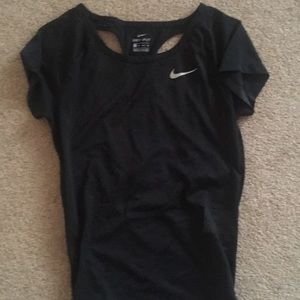 NIKE- Dri-fit workout Tee. Netted- XS ONLY WORE 1x